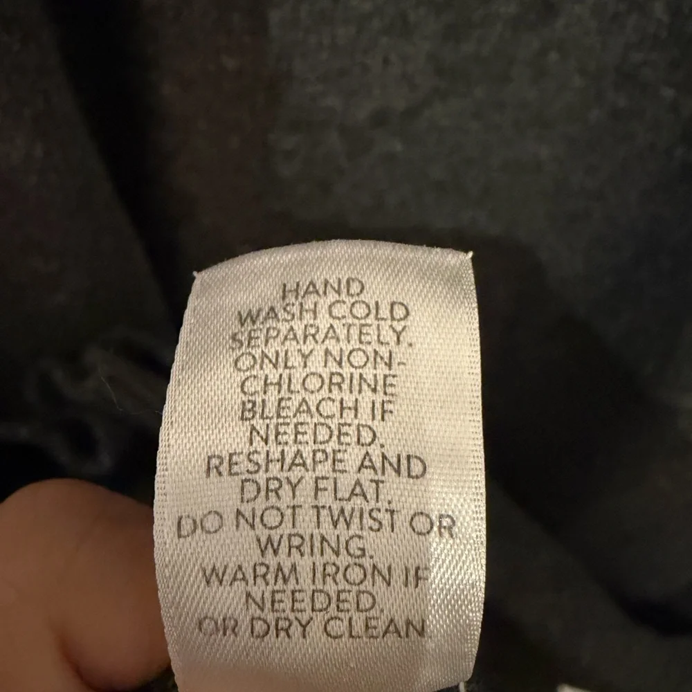 J.Jill Fair Isle Nordic Knit Knee Length Sweater Dress Cotton Long Sleeve Sz XLP - Picture 6 of 6